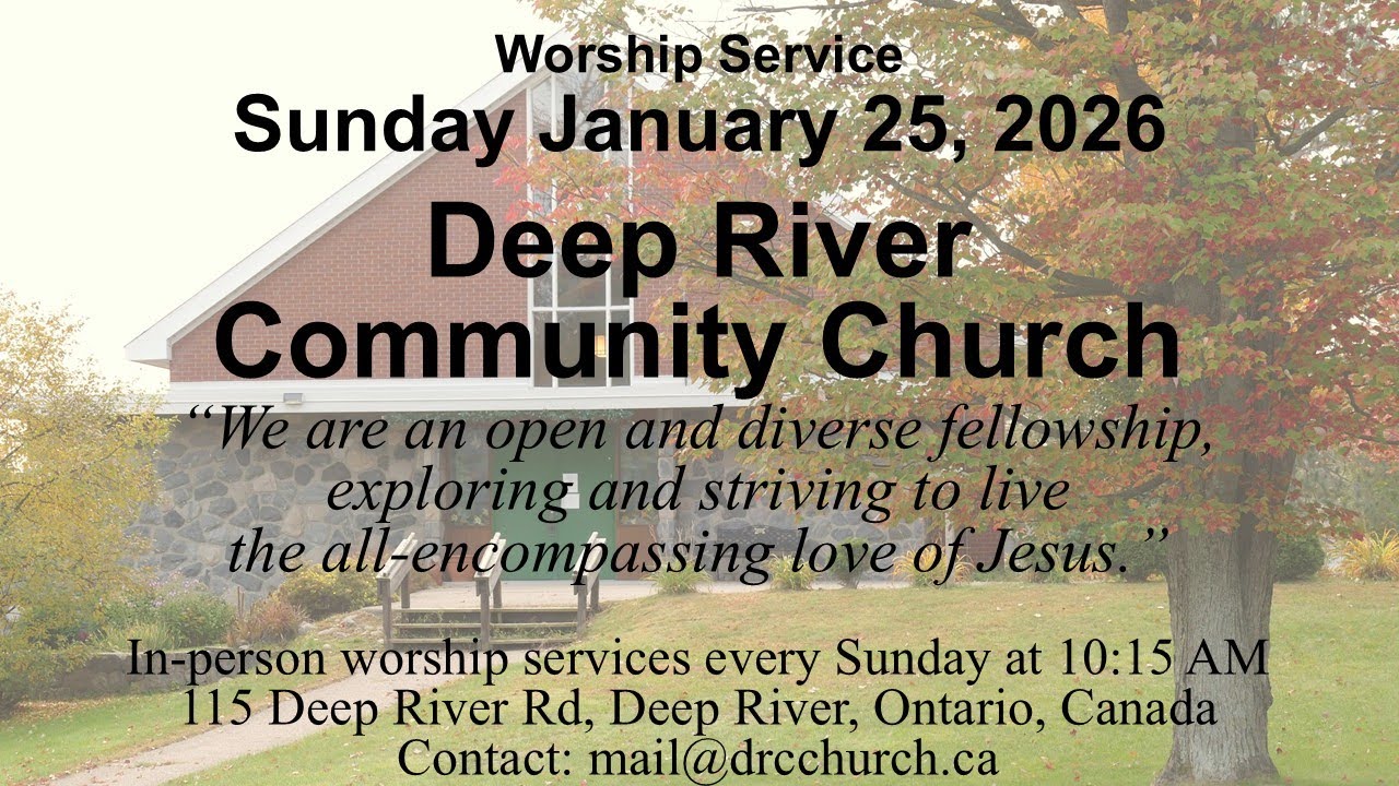 DRCC Service January 25 2026