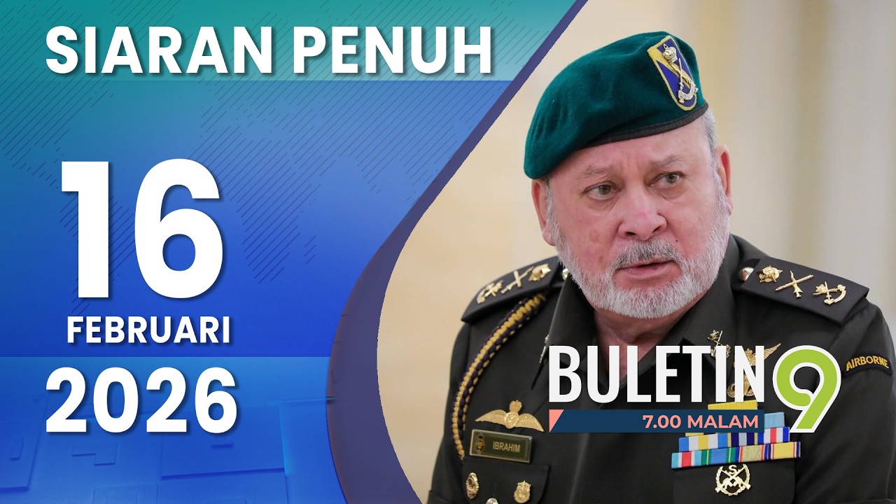 Buletin TV9, 16 Februari 2026