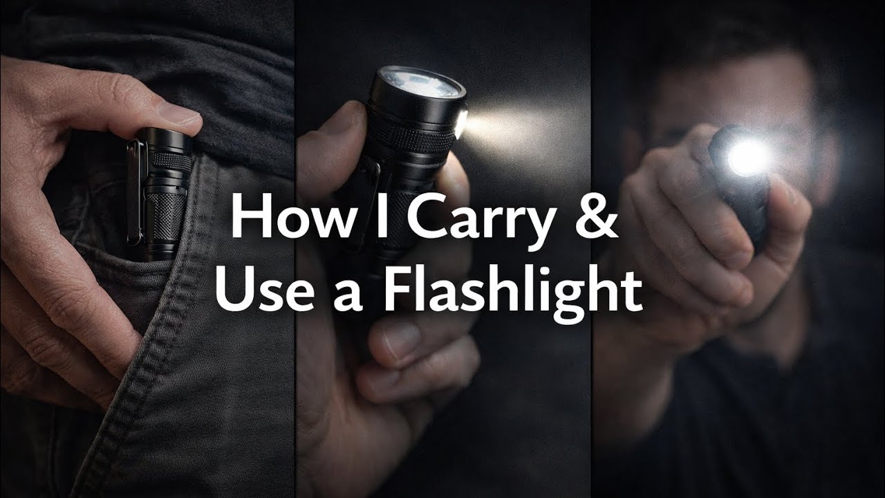 Everyday Flashlight Awareness: How to Use and Carry a Flashlight