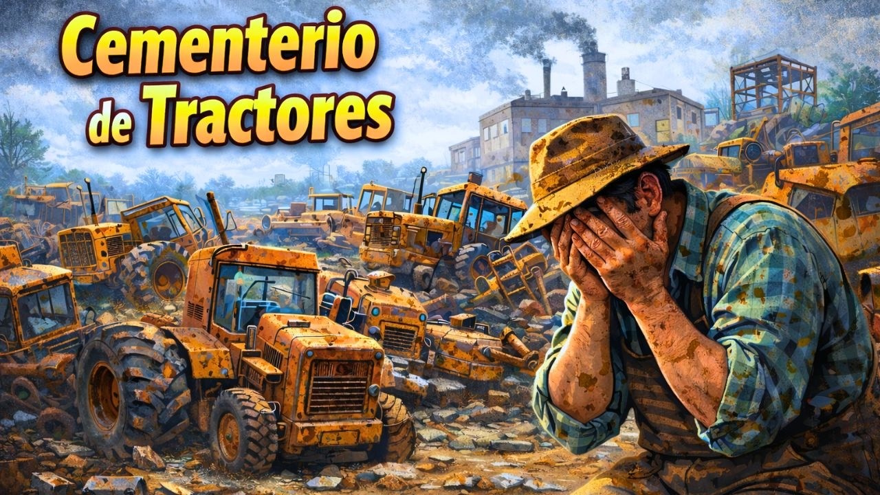 El Patrón lo obligó a aceptar el “Cementerio de Tractores” como pago… hasta que descubrió