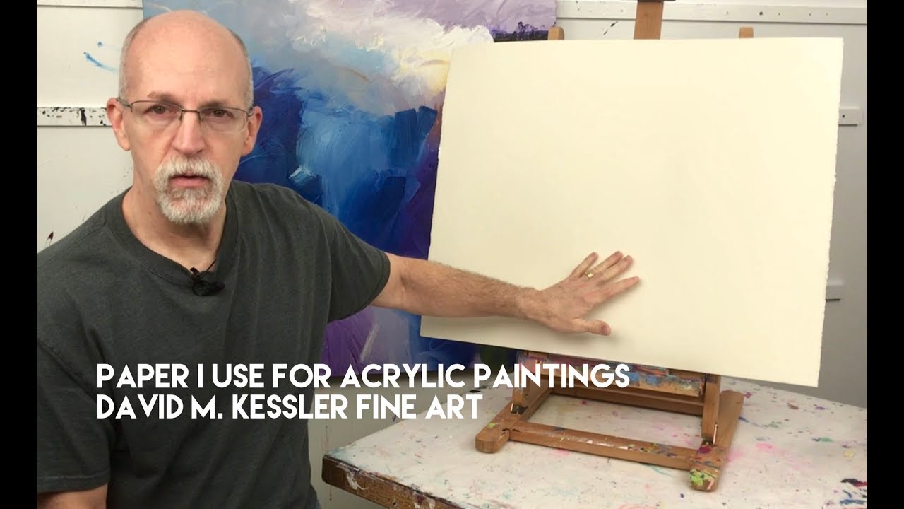 Бумага, которую я использую для акриловой живописи — Fabriano Artistico