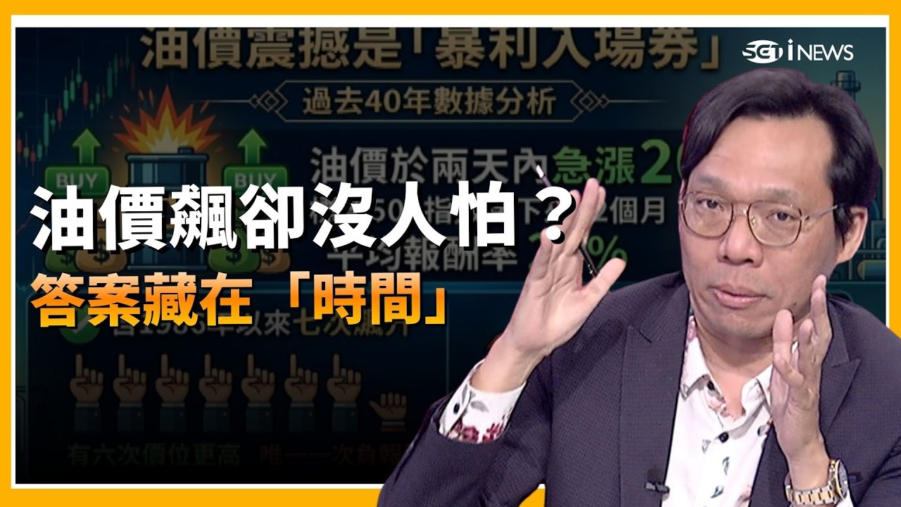 油價暴漲卻不帶衰市場？航空股逆勢噴　林昌興揭「短衝型油價」不致衰退關鍵!│陳斐娟 主持 │20260319│關我什麼事