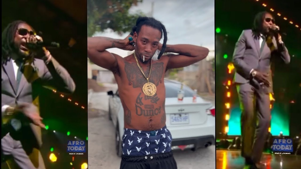 Jamal 1 Dunce Man Is Free, Vybz Kartel Shell Dung Di Mobo Awards Wit A Live Performance N Set Histor