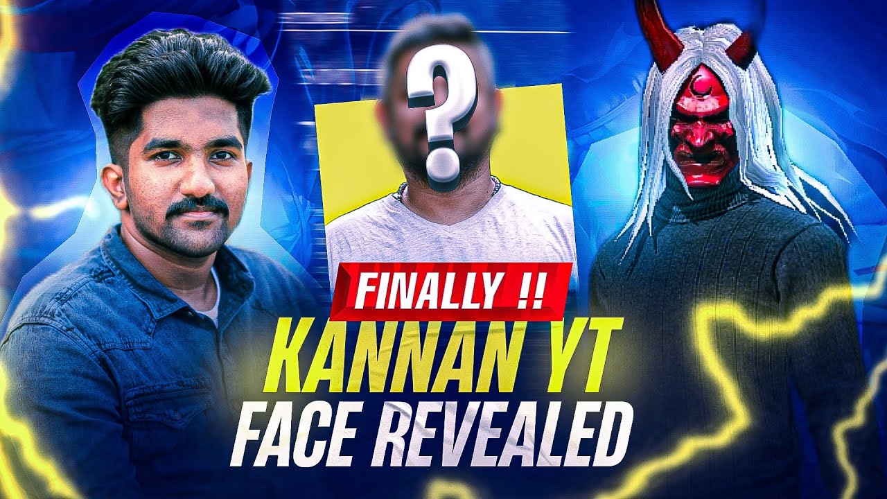 Finally Kannan 😍 Face Revealed !? 😲 Free Fire Face Reveal Challenge 🔥