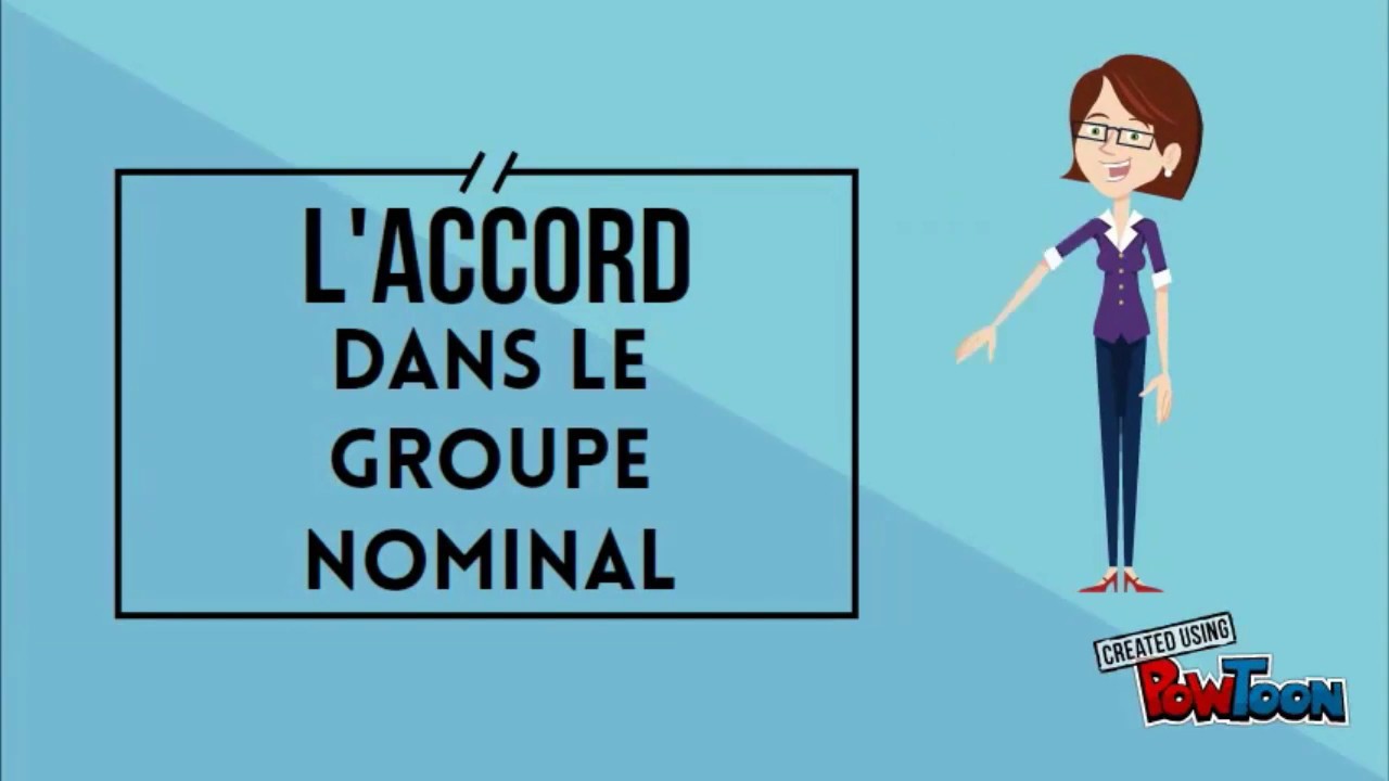 l'accord dans le groupe nominal CE1