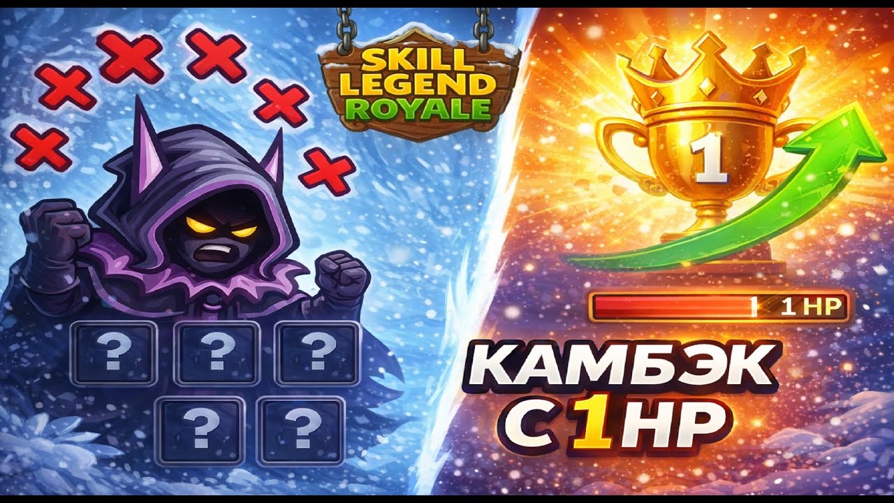 Тотальный тильт! — Скрытый клинок — Skill Legends Royale