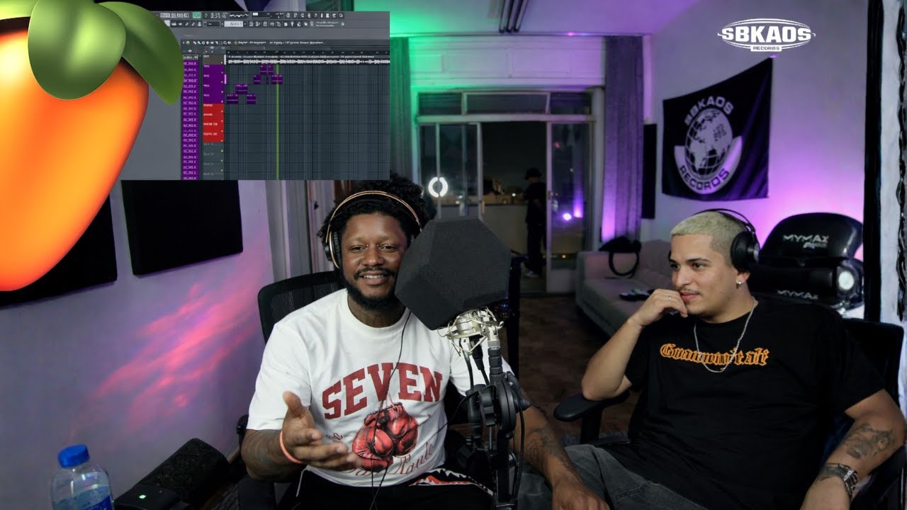 DALUA GRAVANDO MÚSICA EM LIVE
