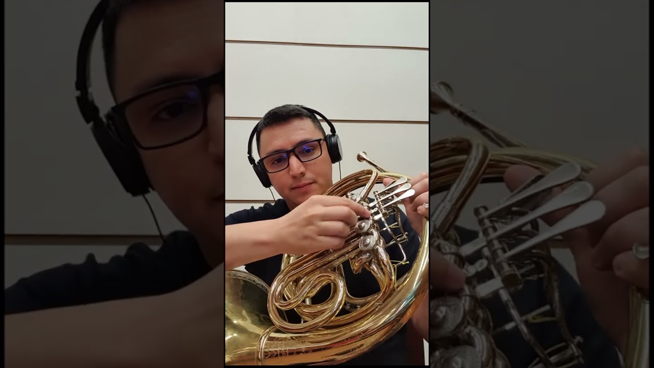 COMO AFINAR A TROMPA - HOW TUNE YOUR FRENCH HORN