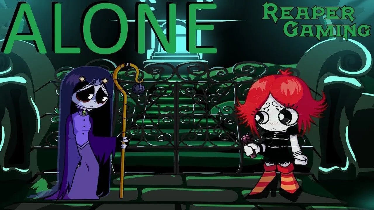 FNF - Alone But It's Misery And Ruby Gloom FNF COVER