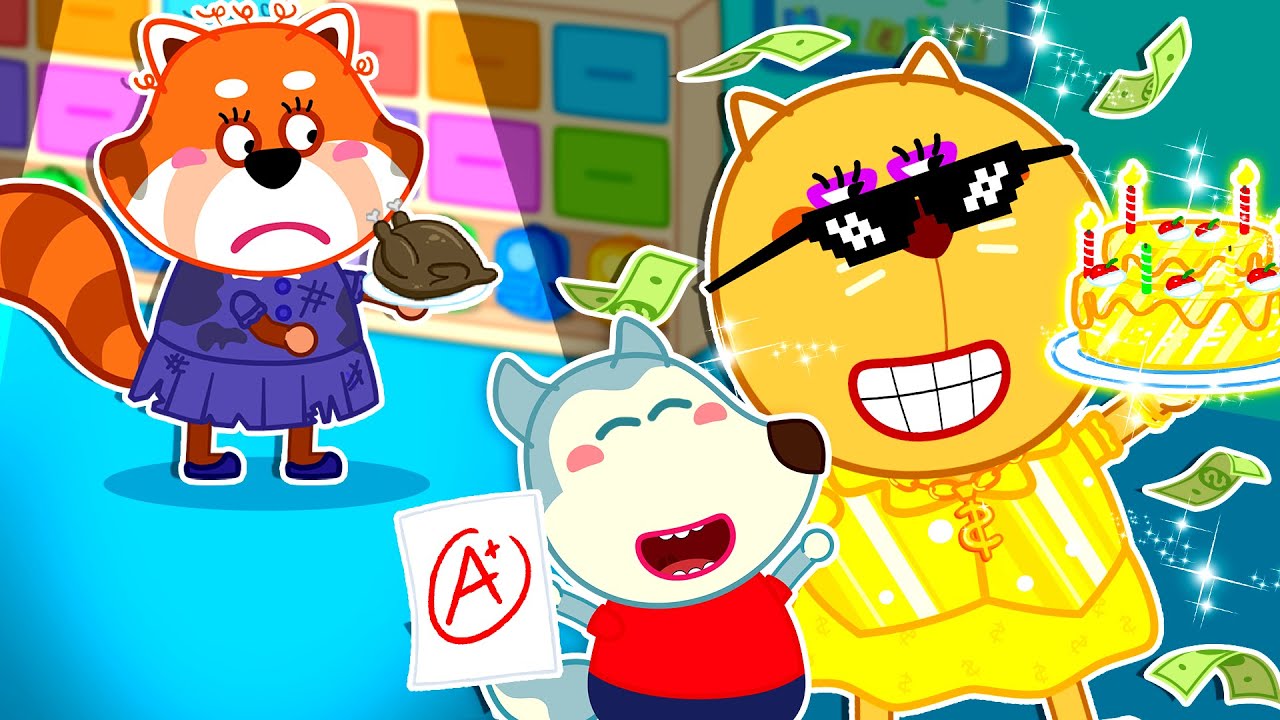 Rich vs Poor Teacher 👩 🏫 Teacher Gives You Lessons, Not Money ☀️ Kids Cartoon | Moro Learning World