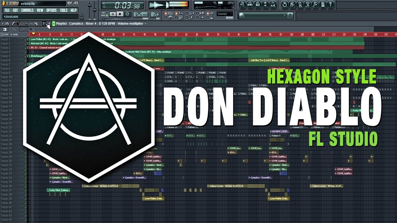 #1 - How To Make: Don Diablo Style - Hexagon - Future House - FL Studio