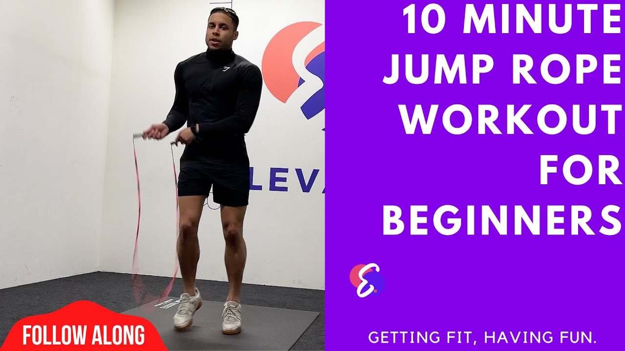 🔥 10-Minute Jump Rope Workout for Beginners | Burn Fat & Boost Cardio! NO GYM NEEDED