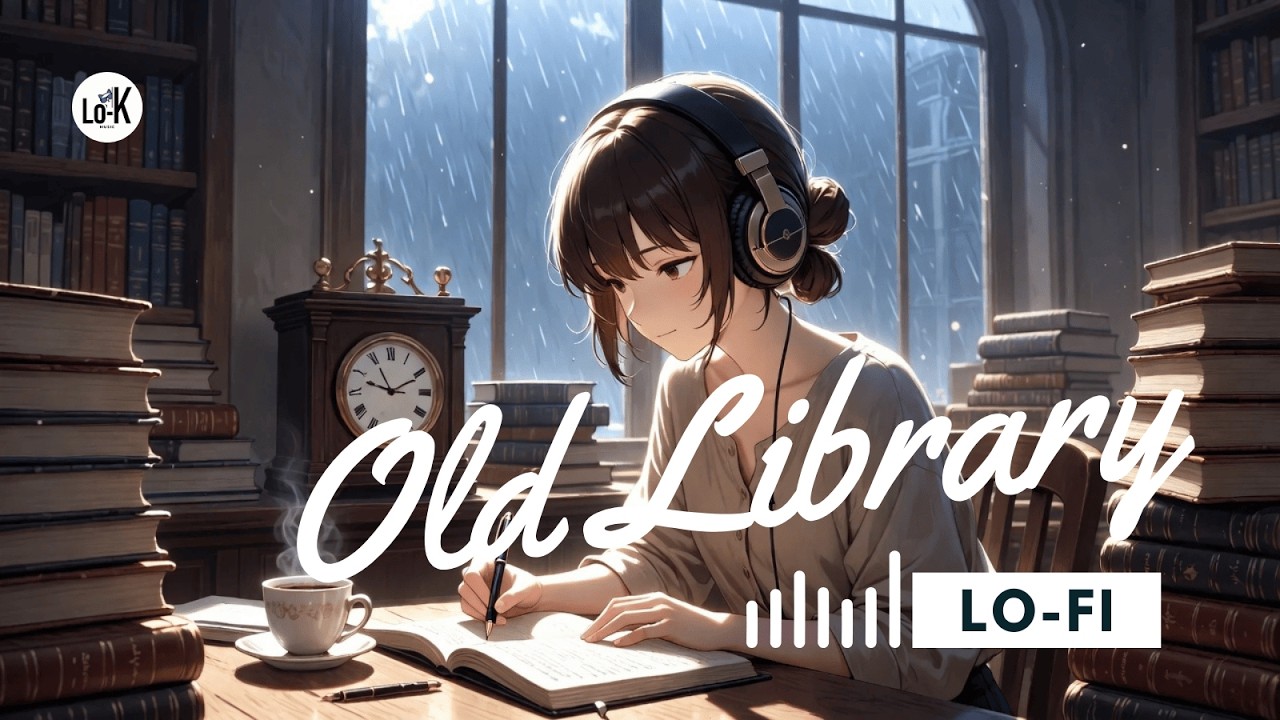 Old Library Lo-Fi 📚 Focus Music for ISTJ | Deep Work & Study