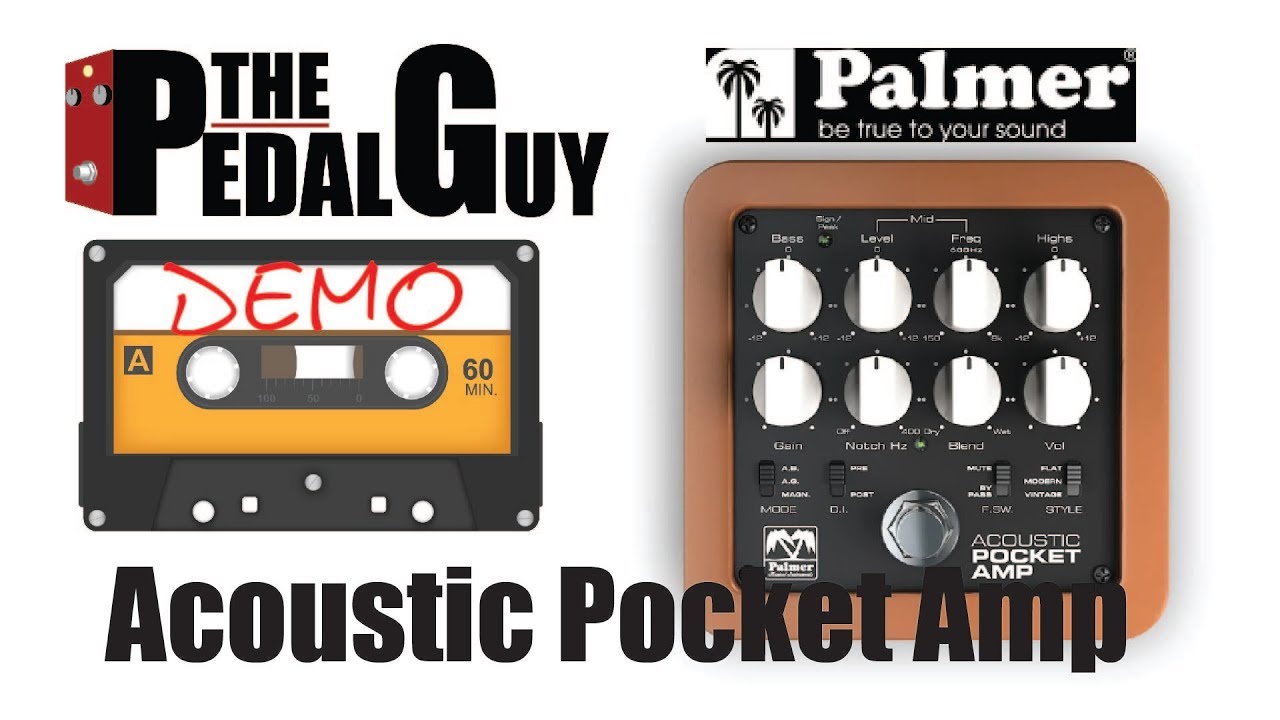 ThePedalGuy Presents the Palmer Acoustic Pocket Amp Pedal