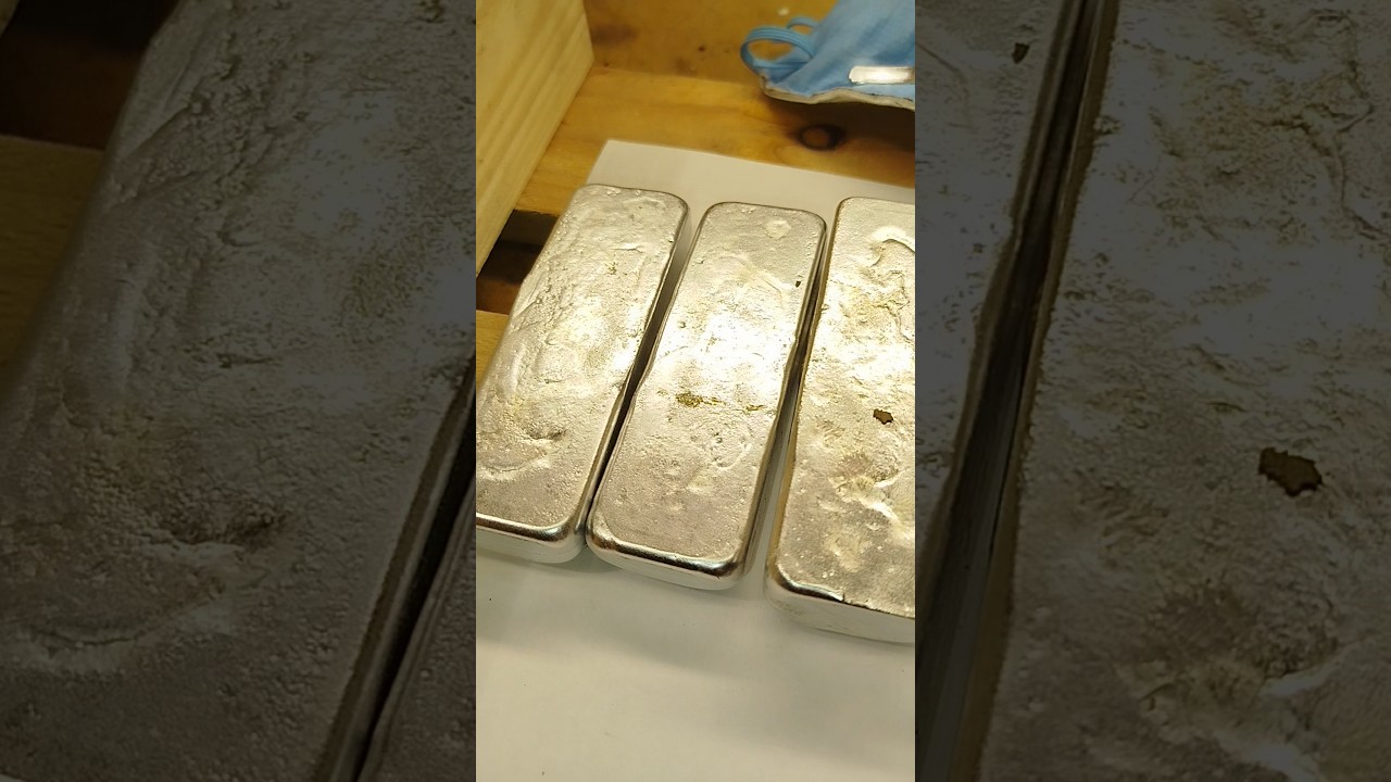 Aluminum bars #melting #aluminum #aluminummelting