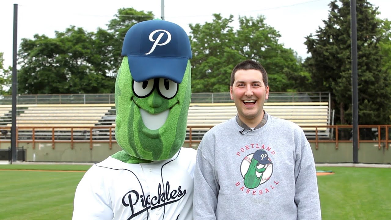 Dillon vs. Dillon: The Portland Pickles Mascot against Oregonian reporter