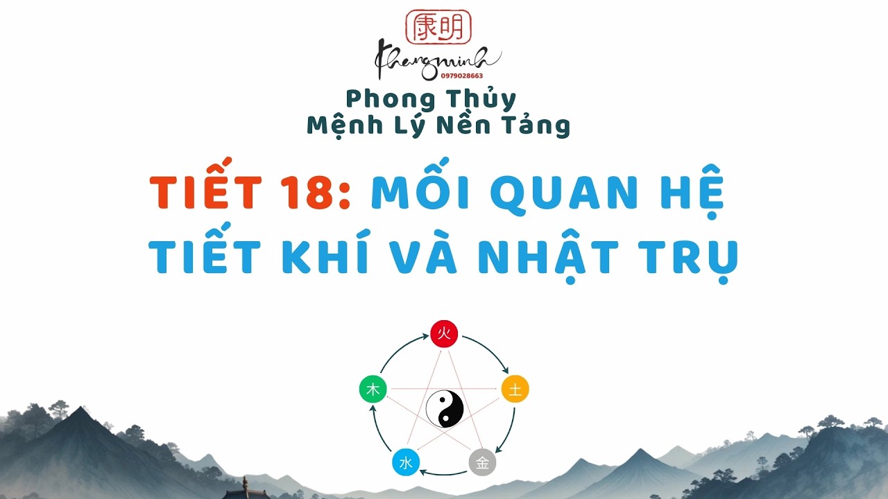 #018. Quan Hệ Của Tiết Khí Và Ngày Sinh / Series-Phương Pháp An Tứ Trụ
