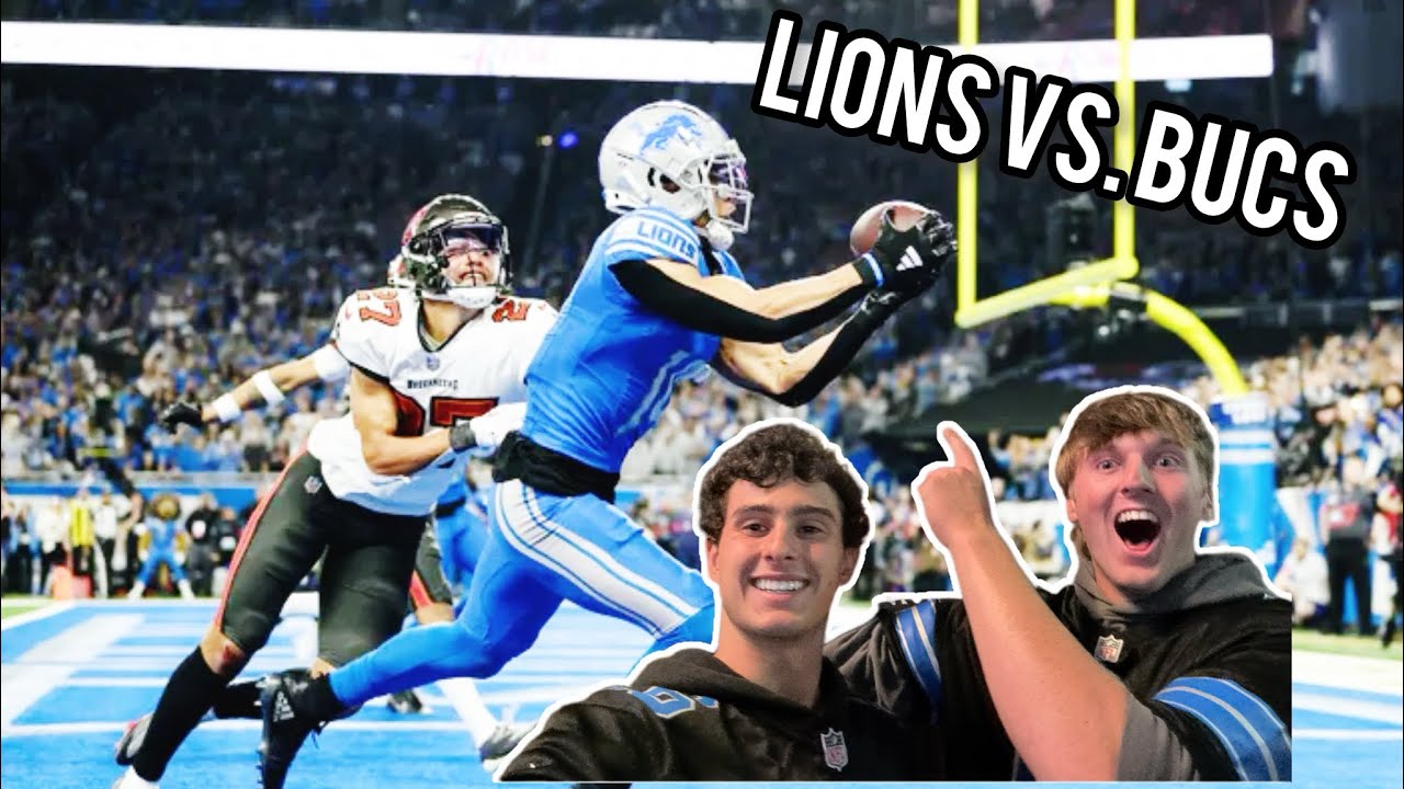 FORD FIELD SHOWDOWN: LIONS VS. BUCCANEERS HIGHLIGHTS!!! 