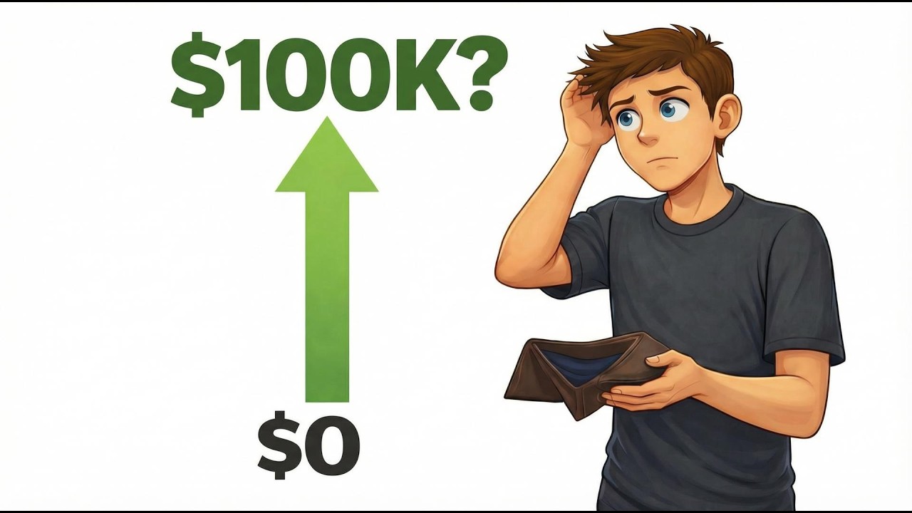 3 простых способа заработать свои первые 100 000 долларов, начав с 0 долларов.