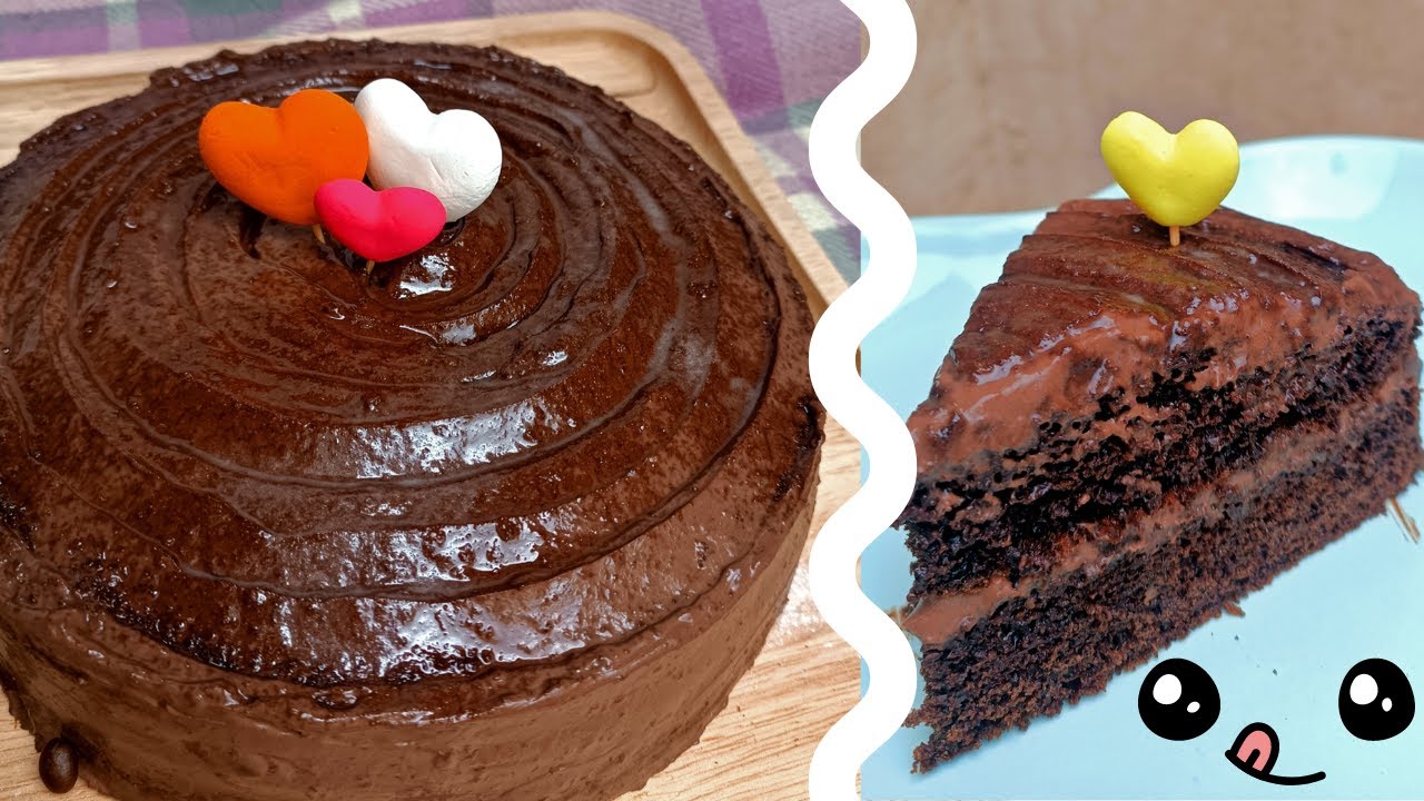 Fluffy Chiffon Cake Made Easy! Step-by-step Tutorial With Whipped Chocolate Cream Recipe 🍰🎥
