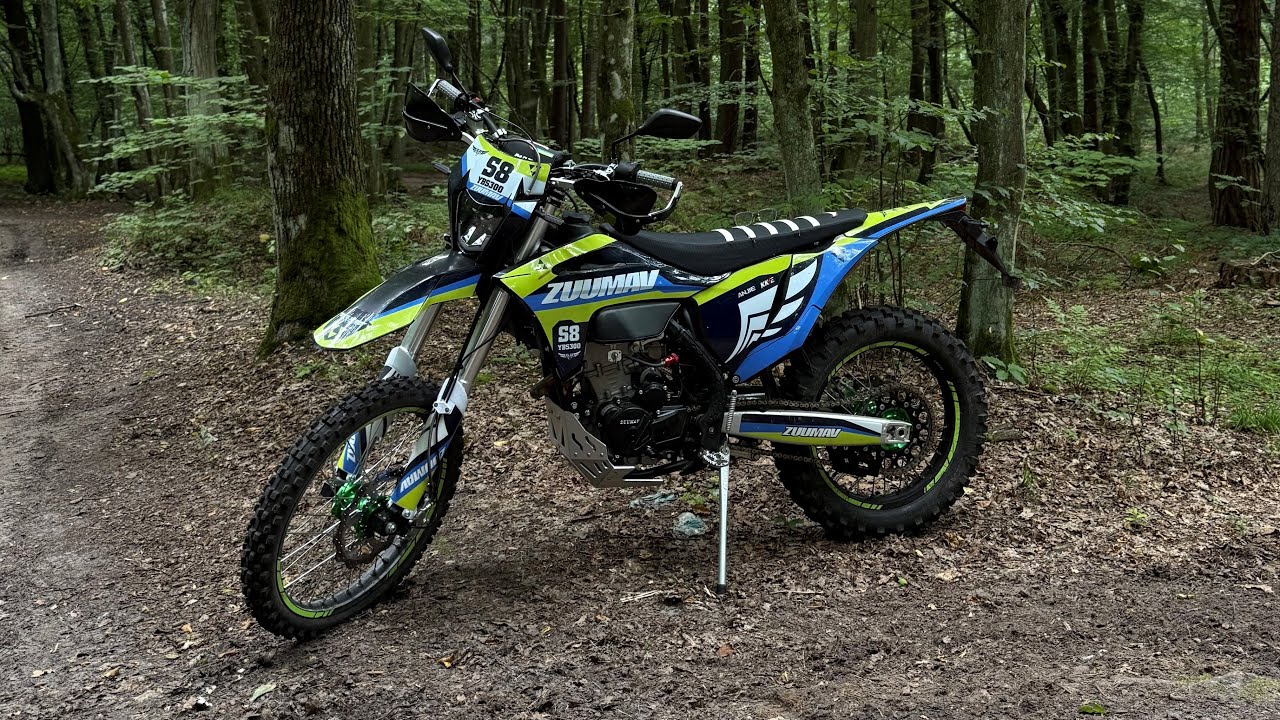 Zuumav S8 PRO Raw ride! Покатушка по лісі на новенькому Zuumav S8 2025!