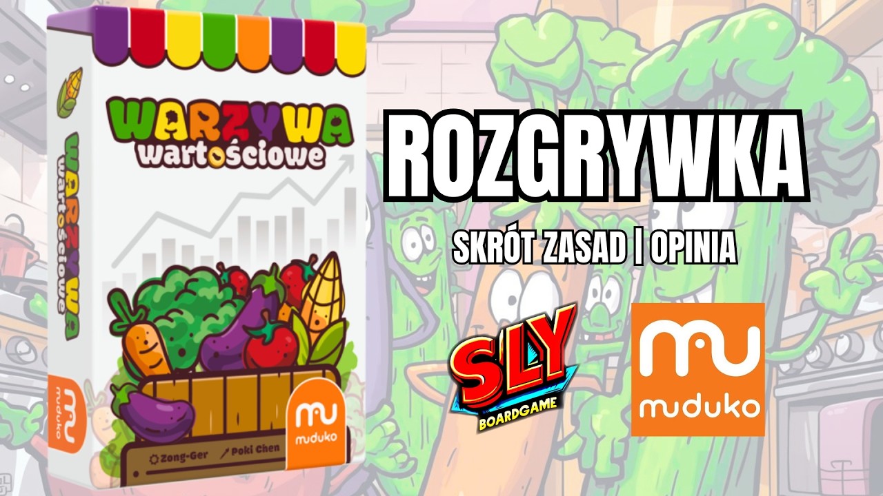 Warzywa Wartościowe - ROZGRYWKA | SKRÓT ZASAD | OPINIA | MUDUKO