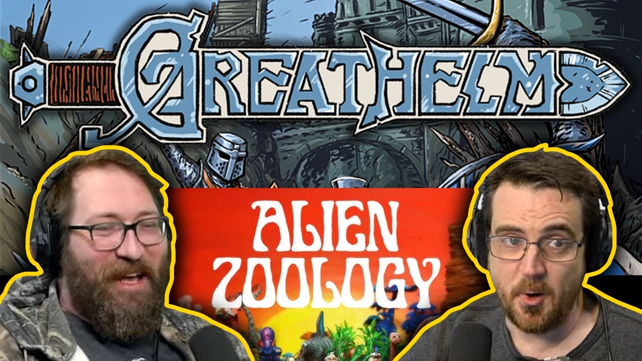 Greathelm Miniatures Game - Alien Zoology - Tom and Ben