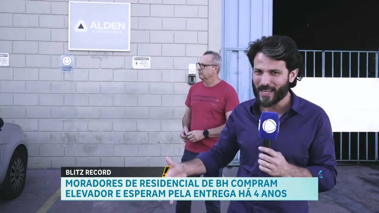 Blitz RECORD: moradores de Belo Horizonte aguardam instalação de elevador há quatro anos