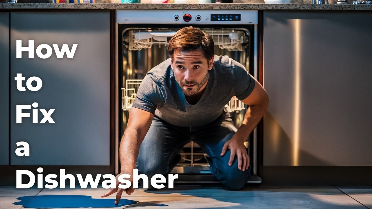 Dishwasher Leaking Water - Here's What to Do