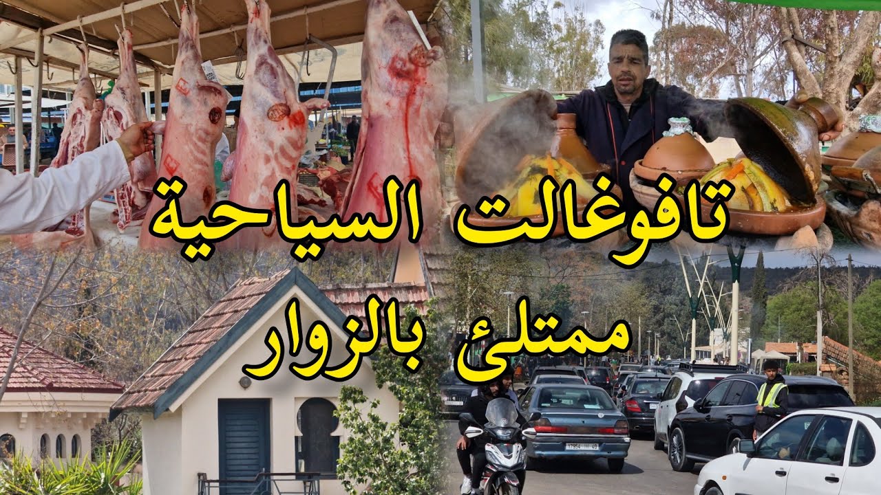 تافوغالت السياحية شواء اللحم وسط هدوء الغابة وجمال الطبيعة في إقليم بركان Tafoughalt Morocco