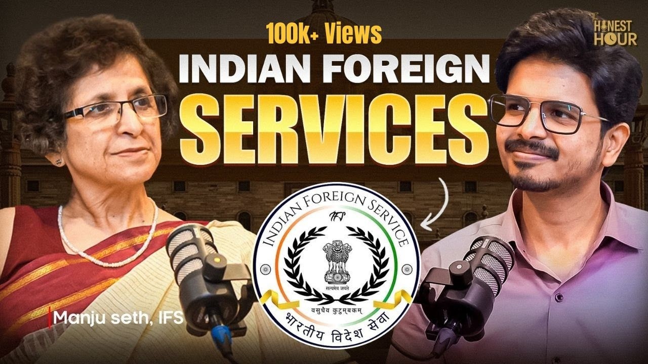 IFS Secrets, Diplomatic Life, Passport Types & India’s Global Power |Ft. Manju Seth |The Honest Hour