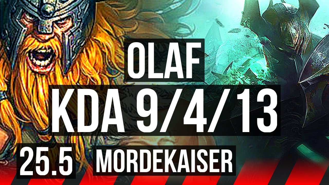 OLAF vs MORDEKAISER (TOP) | 9/4/13 | KR Master | 25.5