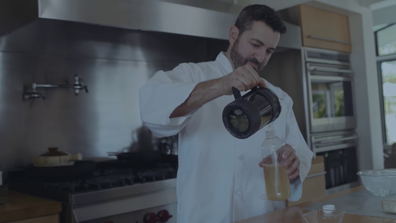 How To Make A Light Tasting Cannabutter | JeffThe420Chef