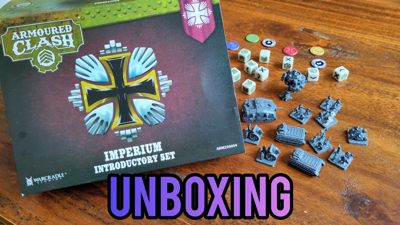 Imperium Introductory Set pour Armoured Clash - Unboxing et Montage