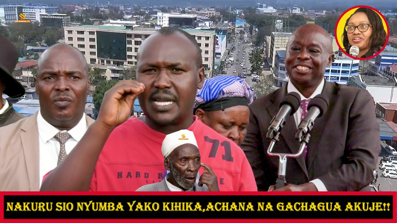 Nakuru Sio Nyumba yako!-Furious Bahati residents defy Kihika as they welcome Gachagua’s DCP tour