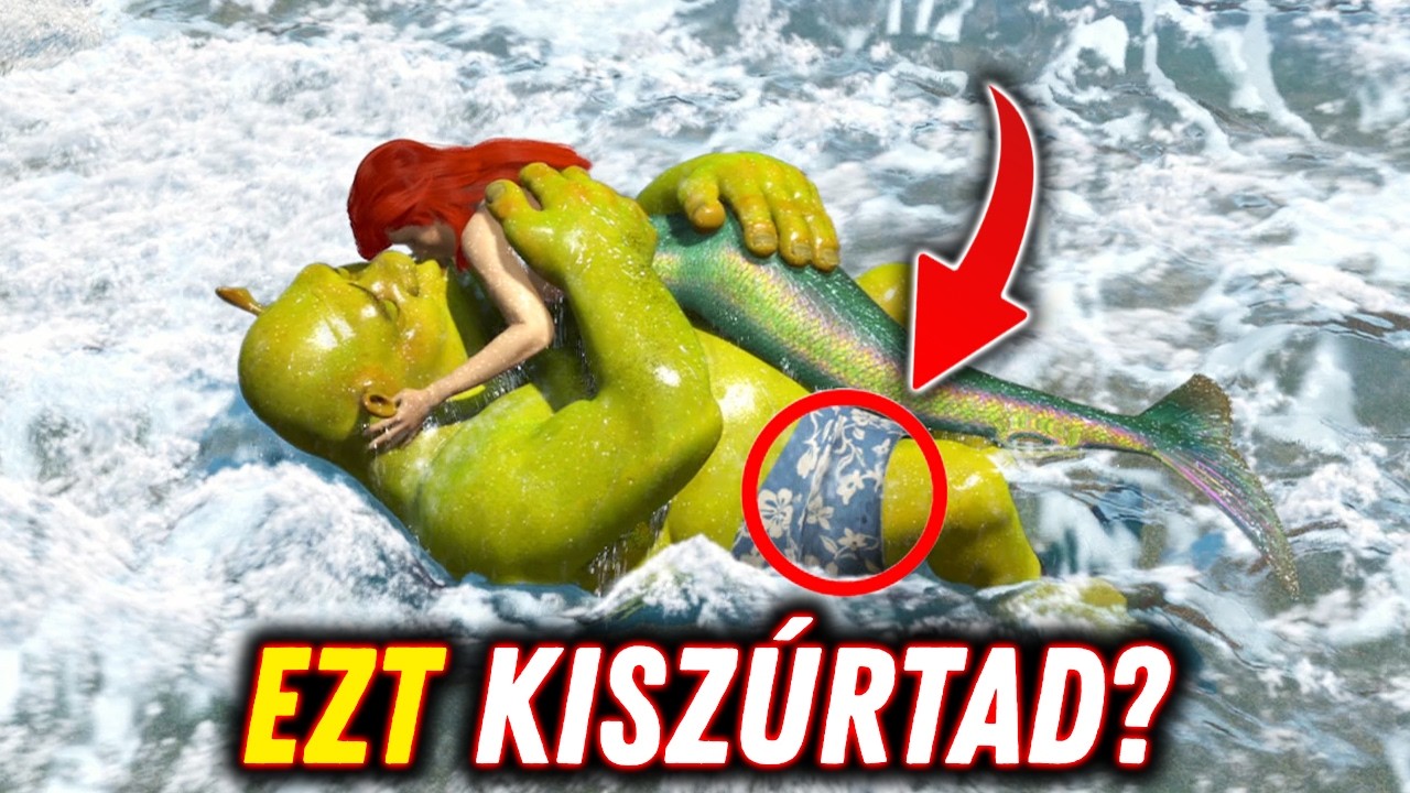 Megnéztem A SHREK 2-t LASSÍTVA, És EZEKET Találtam