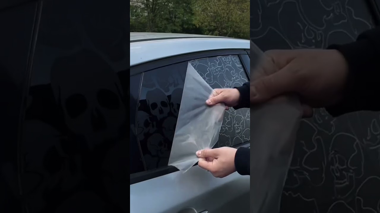 Custom car window decals|Blazexel#car #caraccessories #carlover #cardecals #carstickers