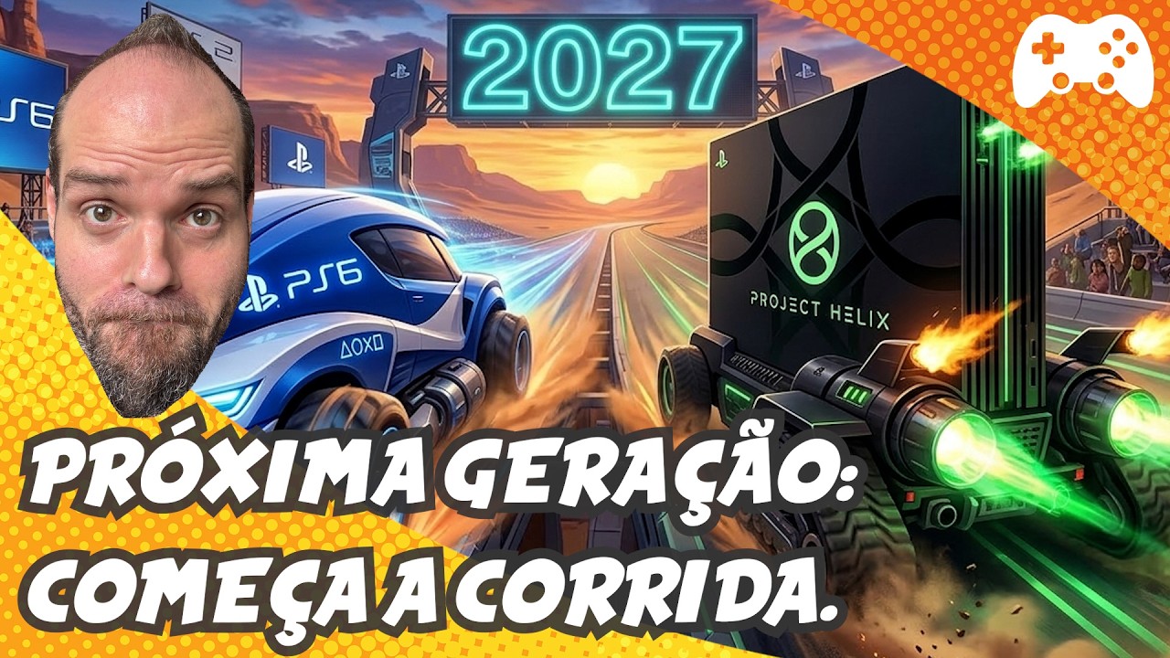 PS6 e Xbox Helix a 80 km: quem chega primeiro a 2027?