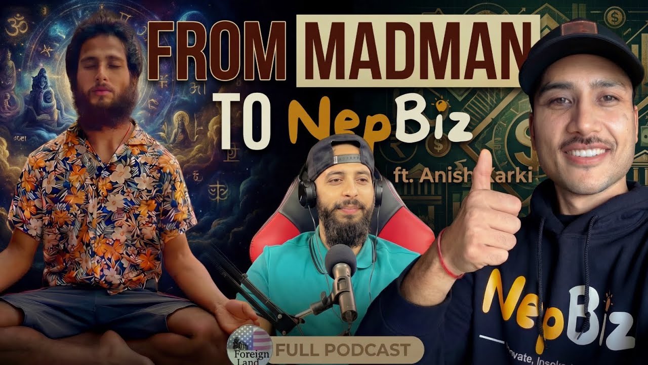 From  🇳🇵F1 Student to Content King: The NepBiz Story | Ft. @NepBiz  #usa #podcast #nepal