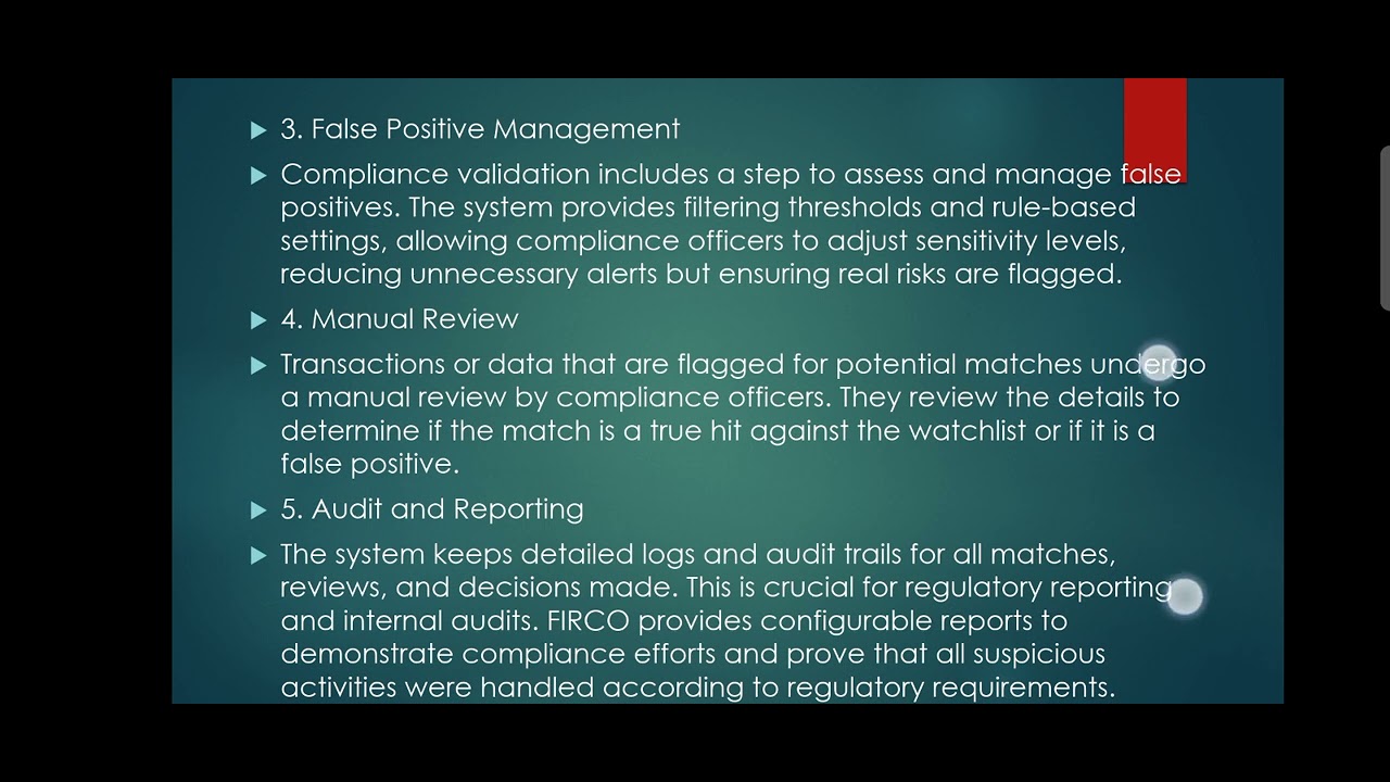 #FIRCO #compliance