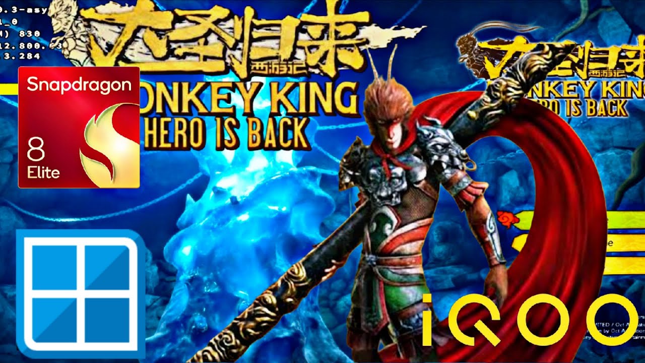 IQOO 13 SNAPDRAGON 8 ELITE vs MONKEY KING: HERO IS BACK! | Winlator CMOD Setup & Gameplay Test 🚀