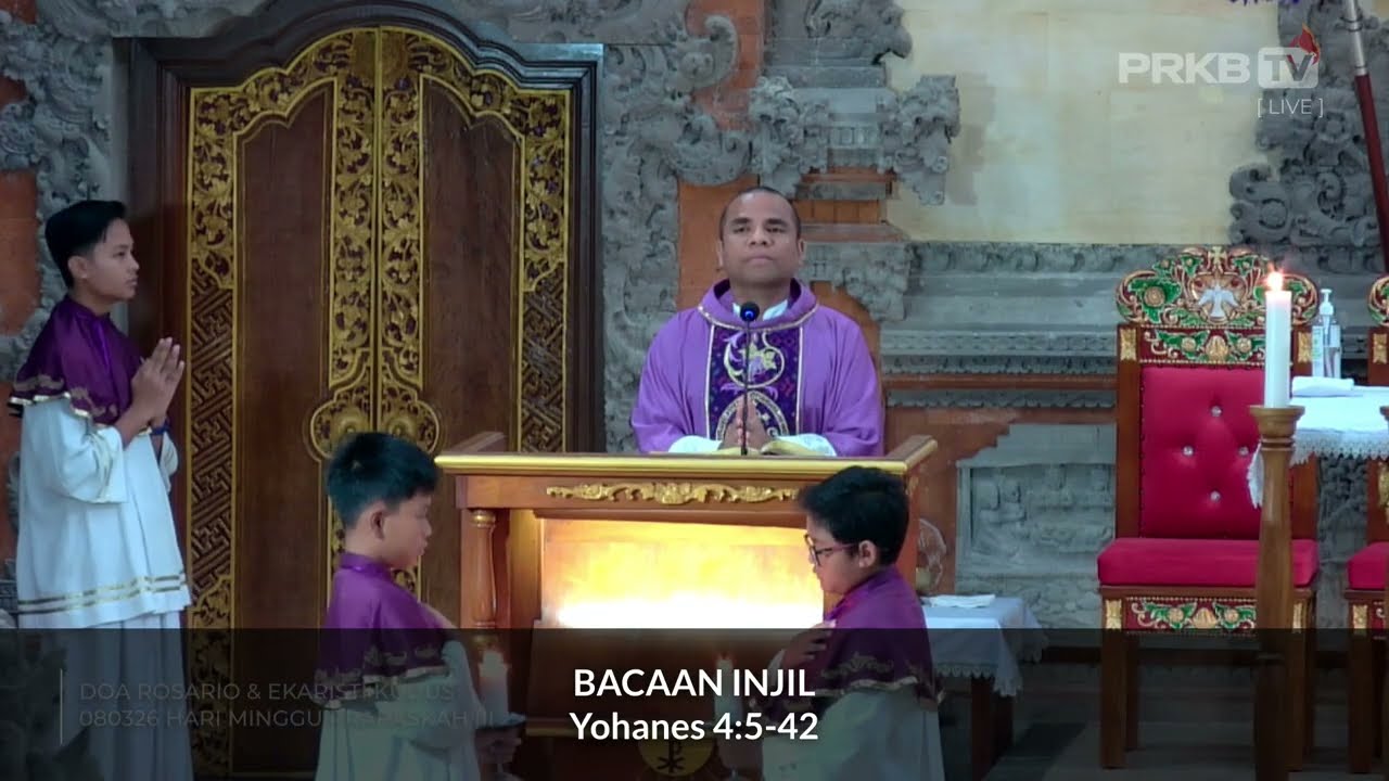 Bacaan Injil dan renungan hari ini 8 Maret 2026 - Yohanes 4:5-42