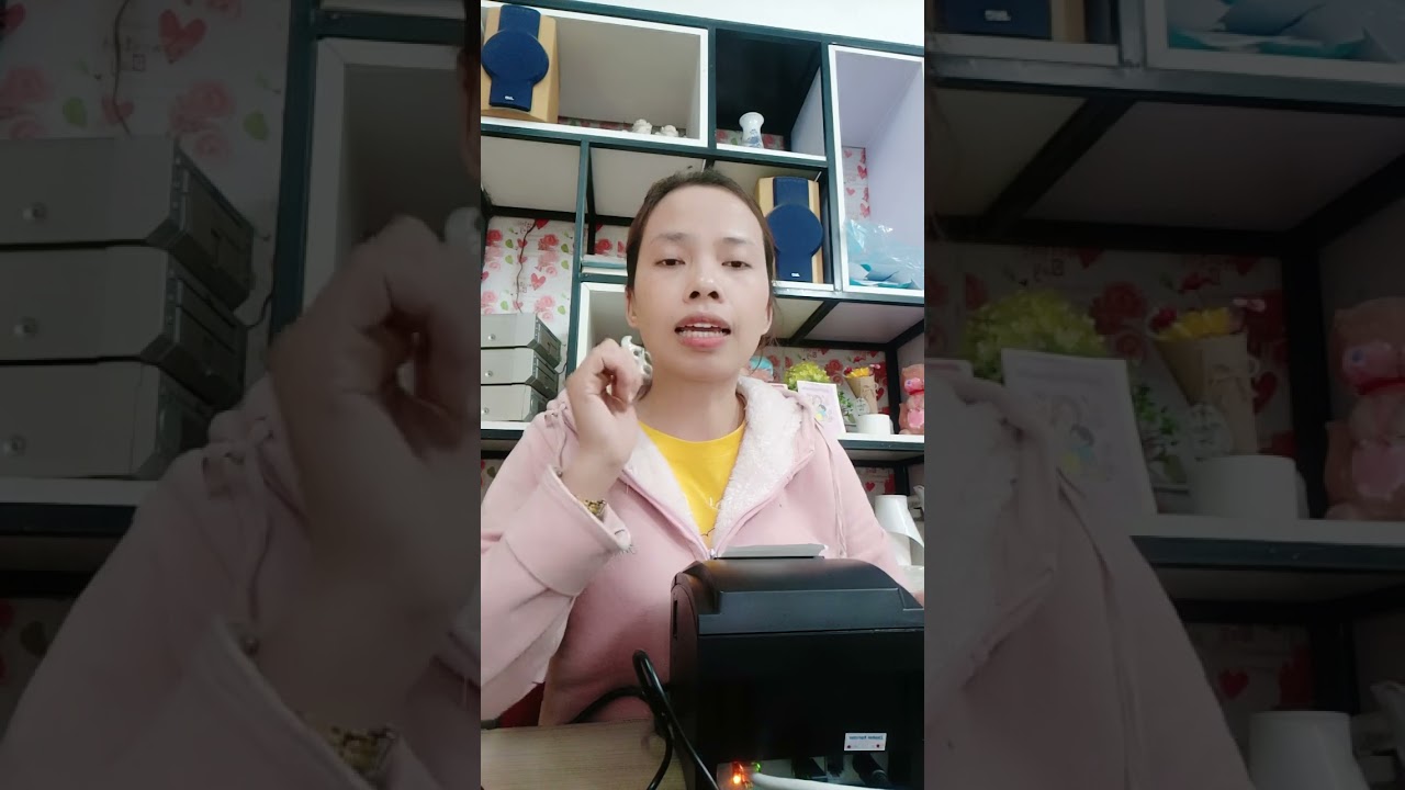 C&aacute;ch lắp m&aacute;y in chốt đơn Livestream, in bill t&iacute;nh tiền qua điện thoại