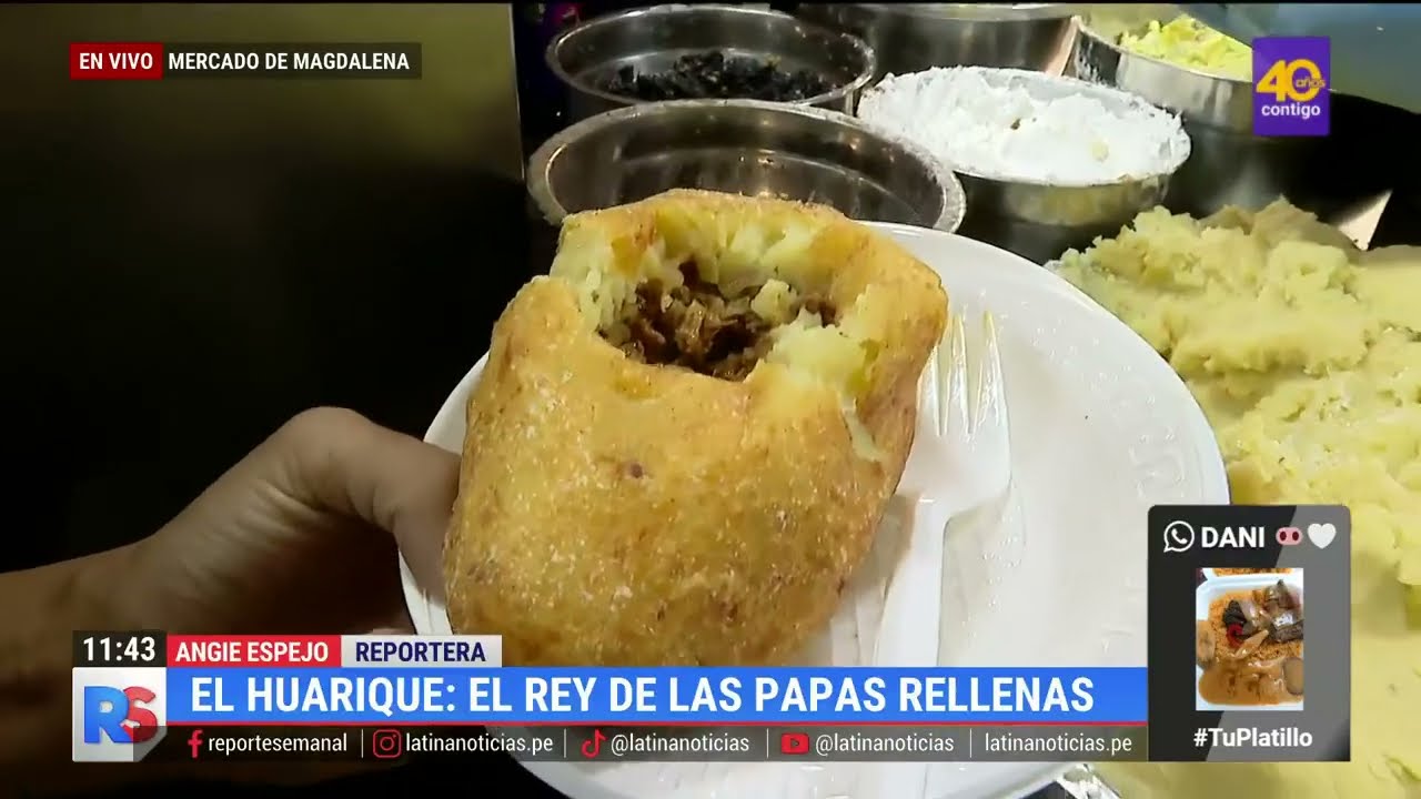 Conoce al rey de las papas rellenas, un huarique delicioso en Magdalena