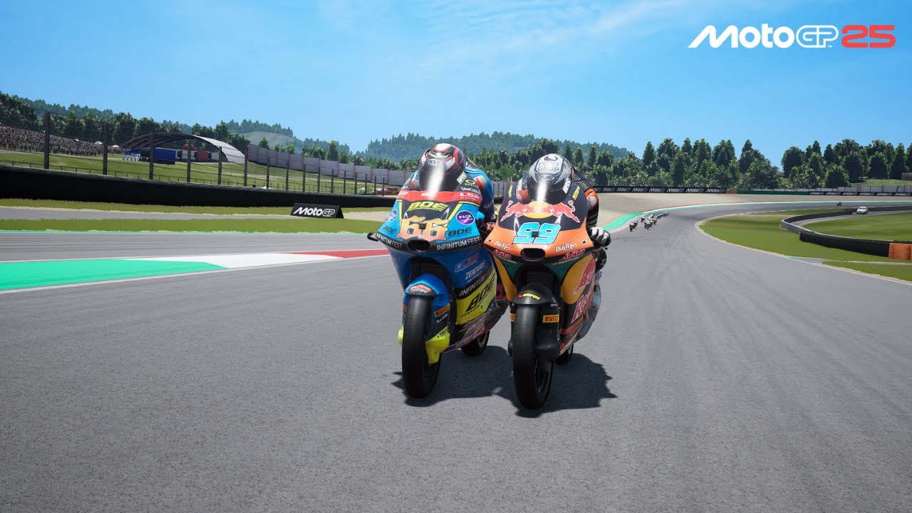 AKSI VEDA EGA PRATAMA DI GP MUGELLO MIRIP JORGE LORENZO - MotoGp 25