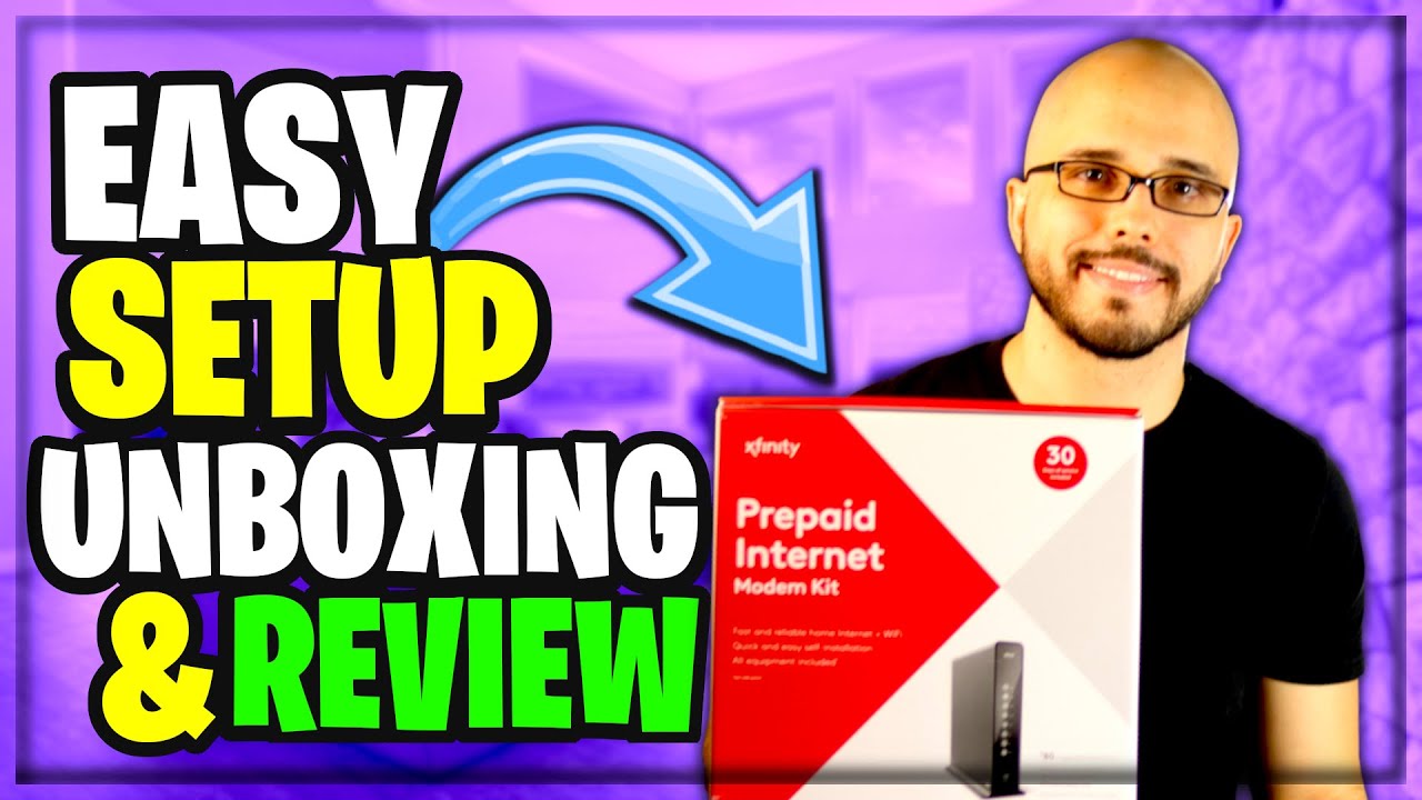 How to EASILY Setup Xfinity Prepaid Self Install Kit | UNBOXING & REVIEW | Pros & Cons