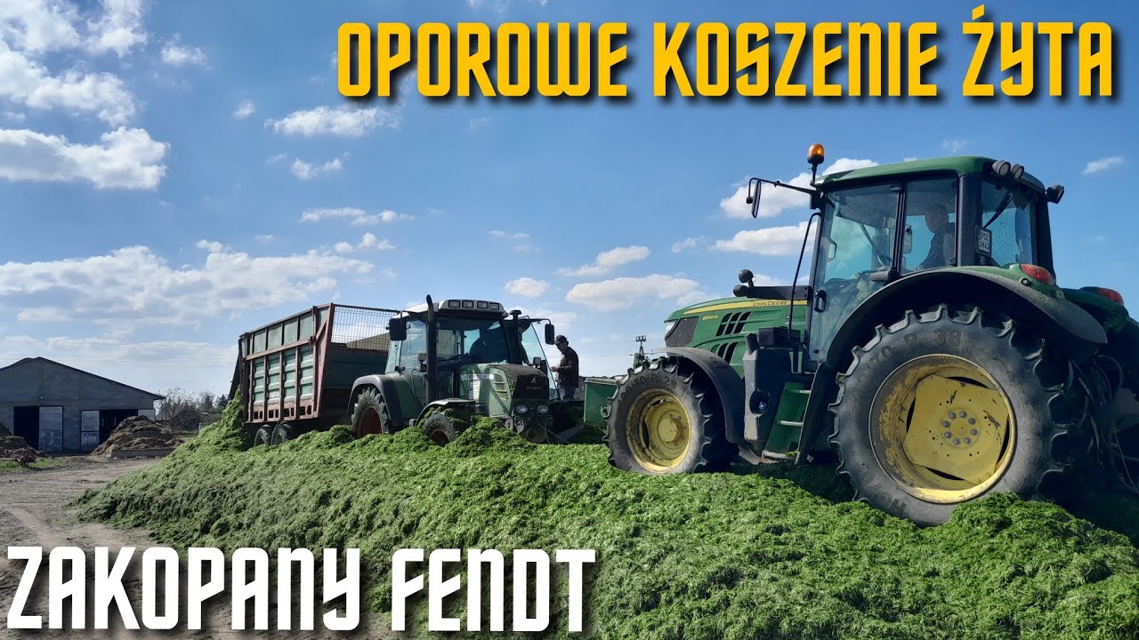 🔥FENDT PO RAMĘ?!🔥ŻYTO NA KISZONKĘ Z CLAASĄ!🔥SOB-MAR🔥OPOROWO!🔥2x JohnDeere, Fendt, Claas🔥AGROvlogTV🔥