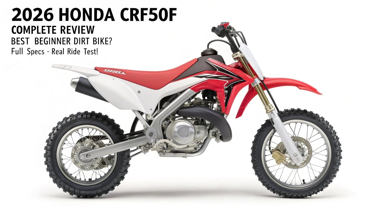 Honda CRF50F Complete Review 2026 | Legendary Mini Dirt Bike Comeback for Kids & Beginners