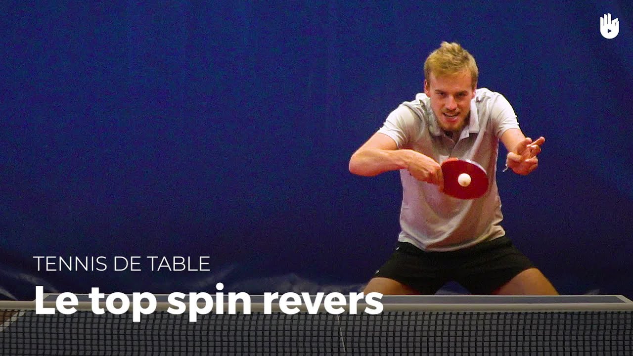 Comment faire un top revers, avec Andréa Landrieu | Tennis de Table