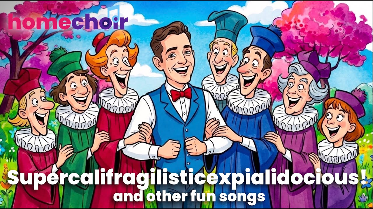 Supercalifragilisticexpialidocious! and more fun songs with Homechoir Fun Friday